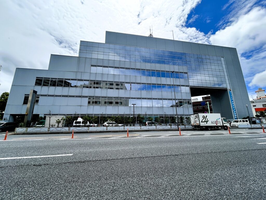 池上警察署の外観